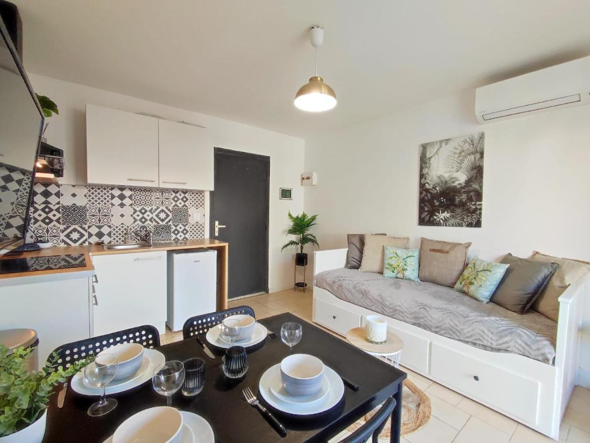 Appartement Avec Jardin Privatif A 300M De La Plage *2* カネ エクステリア 写真