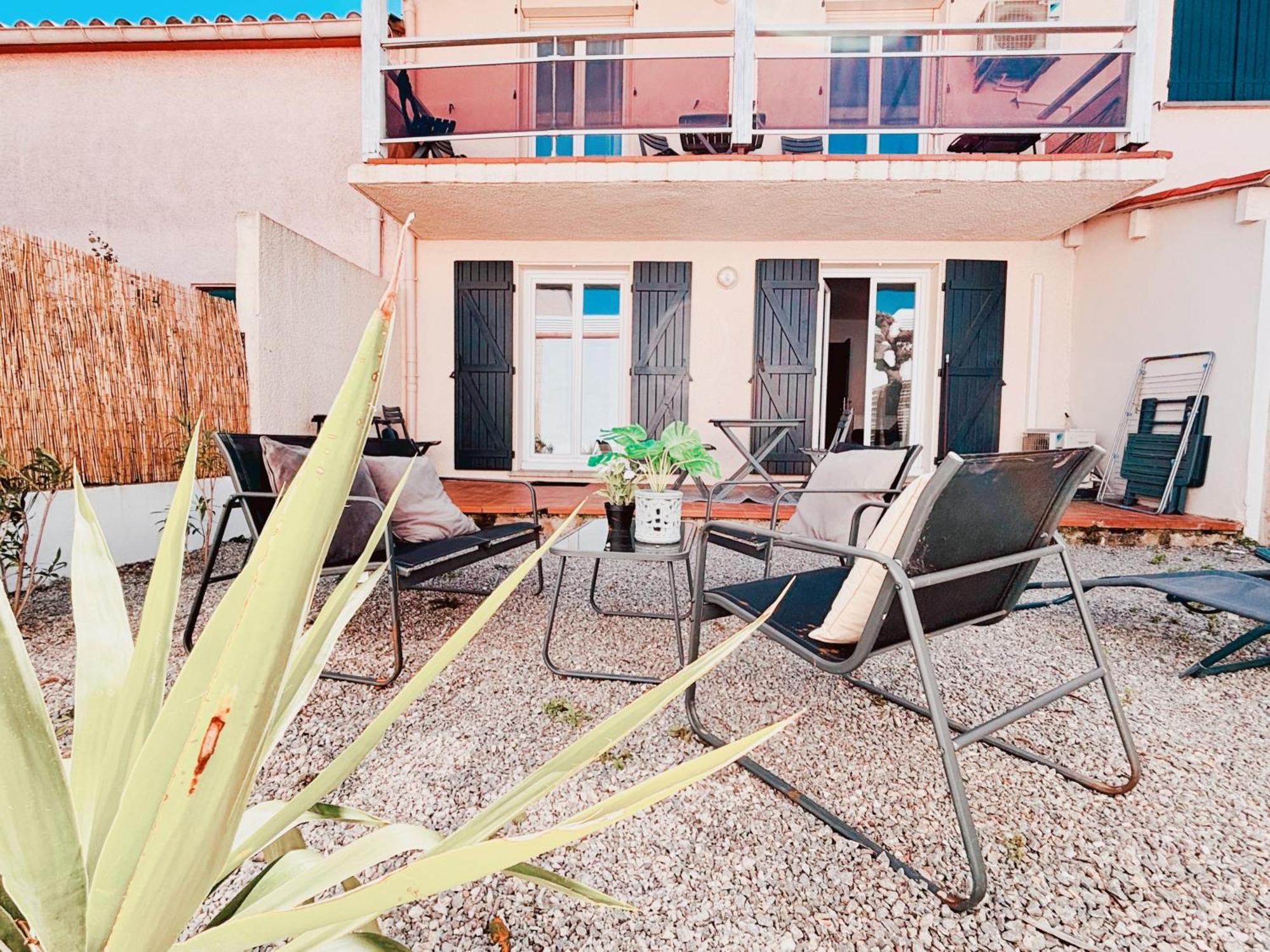 Appartement Avec Jardin Privatif A 300M De La Plage *2* カネ エクステリア 写真